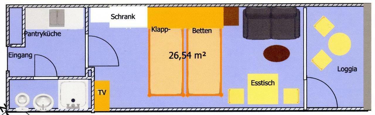 Appartement Deichgans - Haus Loreley Sankt Peter-Ording Zewnętrze zdjęcie